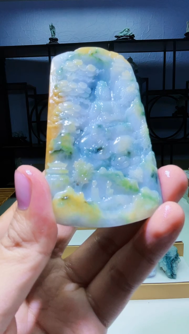 【闪购商品】定制翡翠未镶嵌毛货02250013