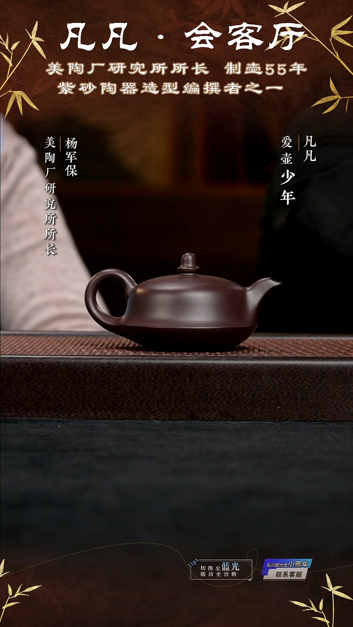 茶壶紫砂YP11 杨军保 平湖秋月 黑墩头300cc