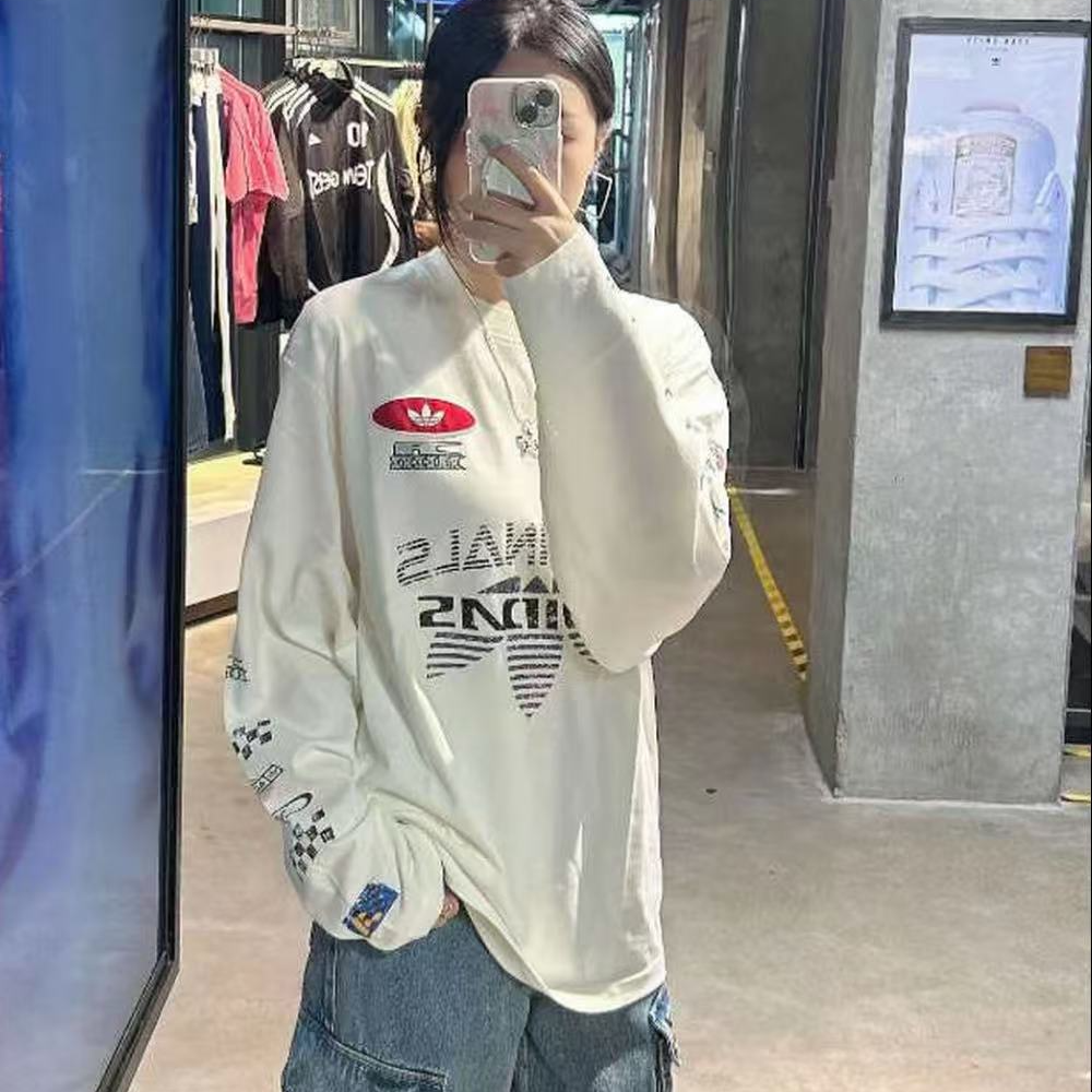 adidas/阿迪达斯男子MOTO GFX T LS M休闲时尚长袖T恤-KH1200