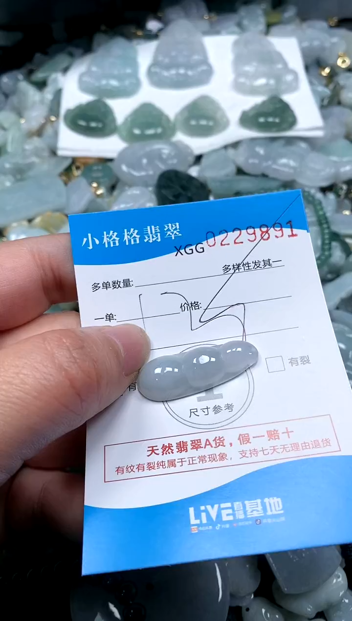 【闪购商品】翡翠颈饰未镶嵌闪购商品0229891