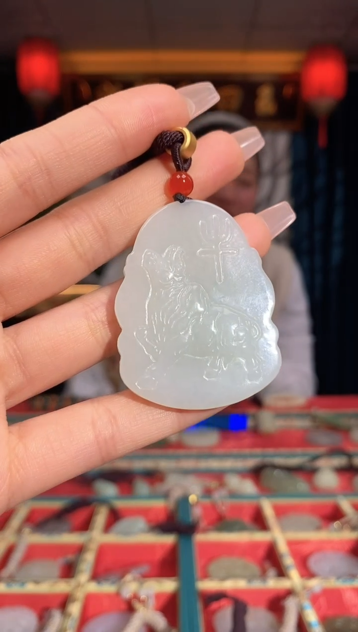 【闪购商品】和田玉颈饰未镶嵌虚空