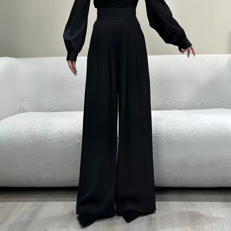 【高阶通勤西装裤】2025新款高腰西装裤气质百搭显瘦拖地裤女4142