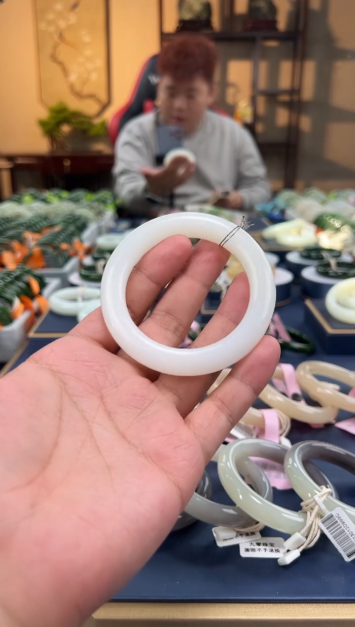 【闪购商品】和田玉手链未镶嵌白玉