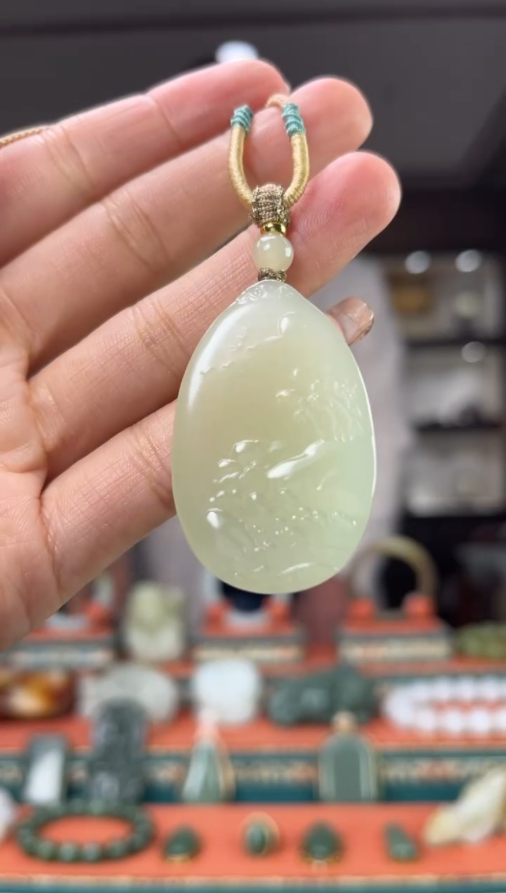 【闪购商品】和田玉颈饰未镶嵌佩佩