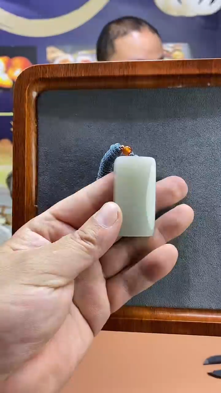 【闪购商品】和田玉颈饰未镶嵌精品和田玉平安牌