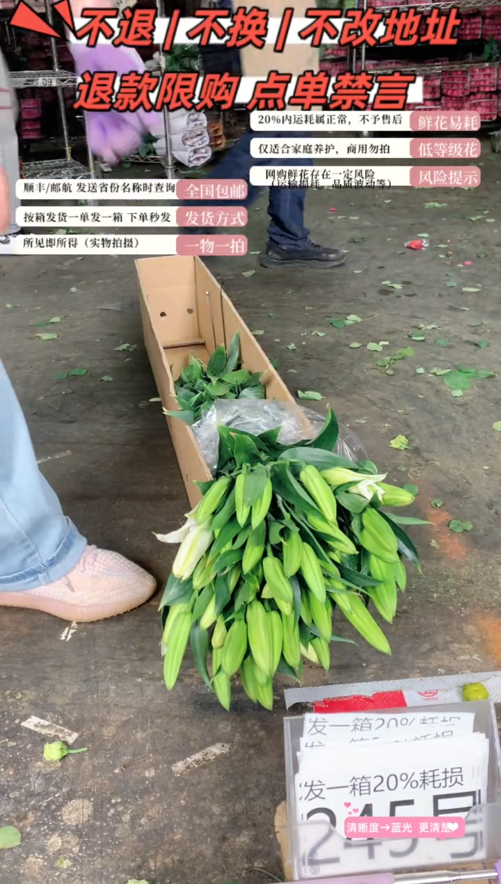 245号♥含20%耗损发一箱
