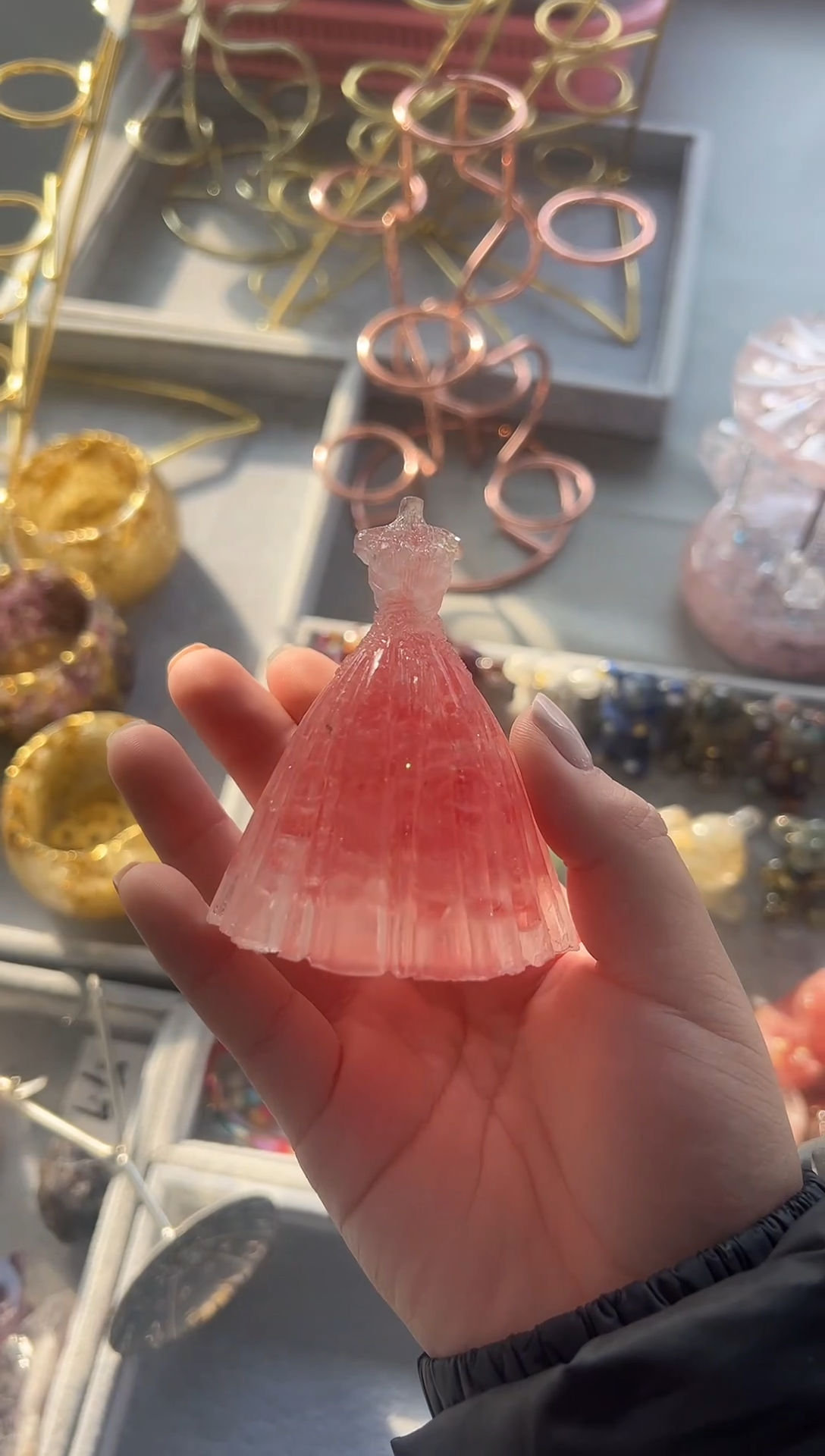 未镶嵌珠宝半成品水晶S064 