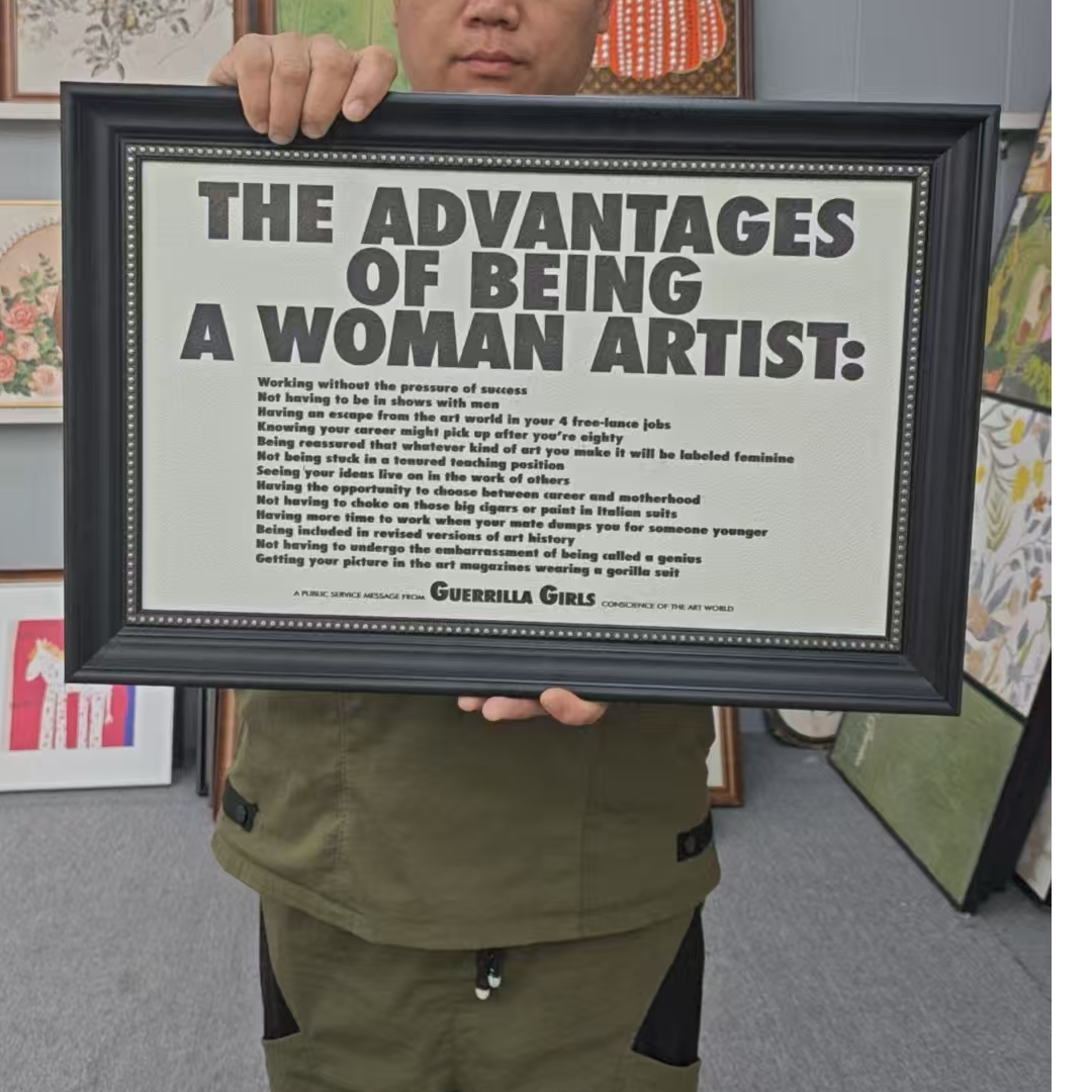 砂岩欧框装饰画高级感玄关卧室壁画装饰画4060