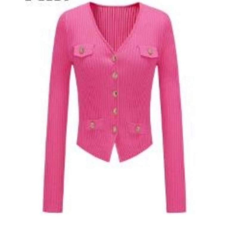 【大梦专属】Y731308944曼德诗显瘦气质长袖百搭针织