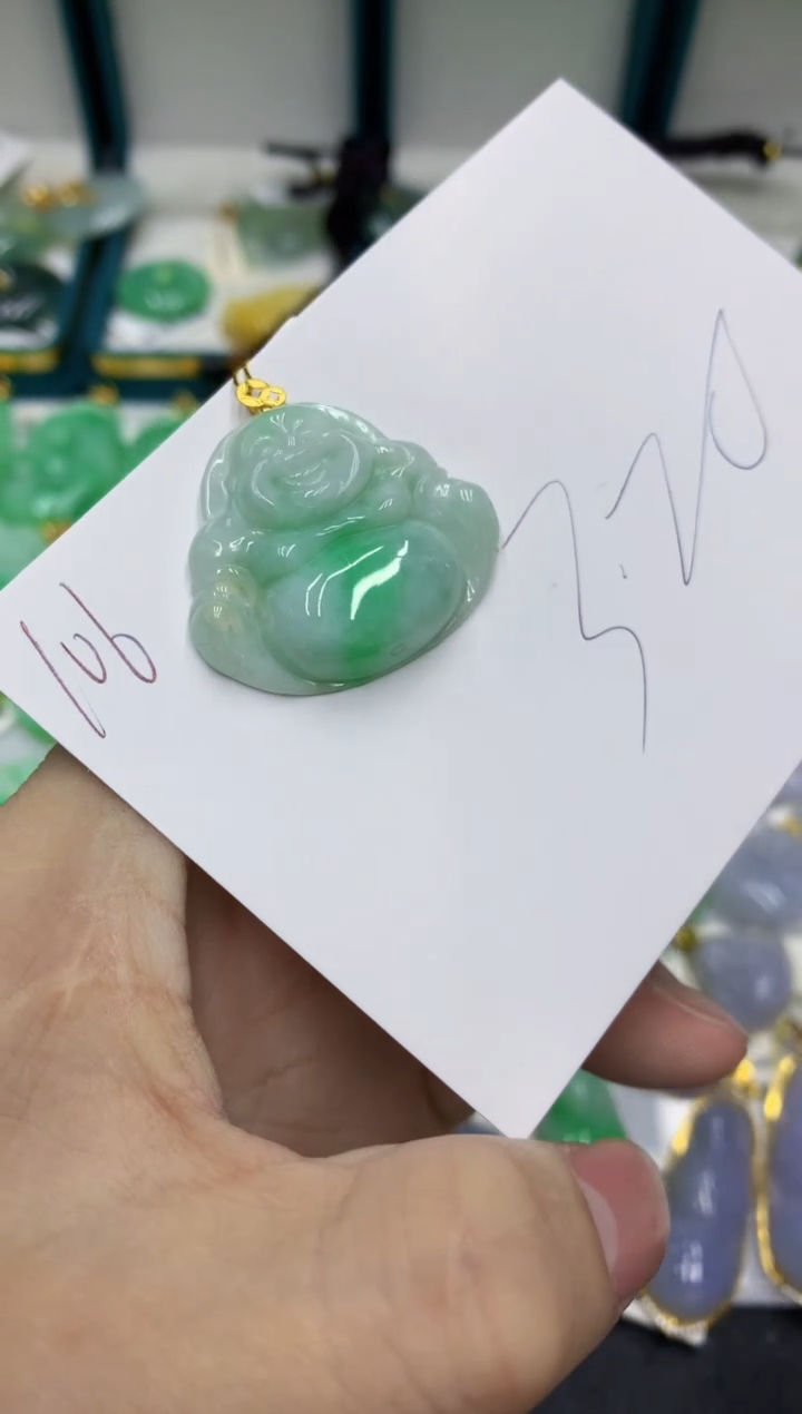 【闪购商品】翡翠颈饰18K金镶嵌号链接11111