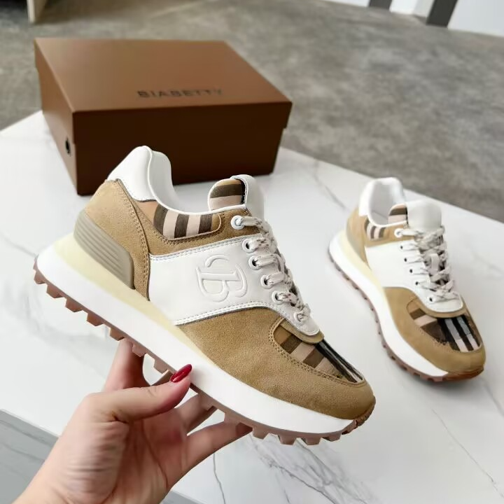 男女同款真皮韩版欧货时尚休闲百搭运动舒适拼色系带厚底防滑女鞋