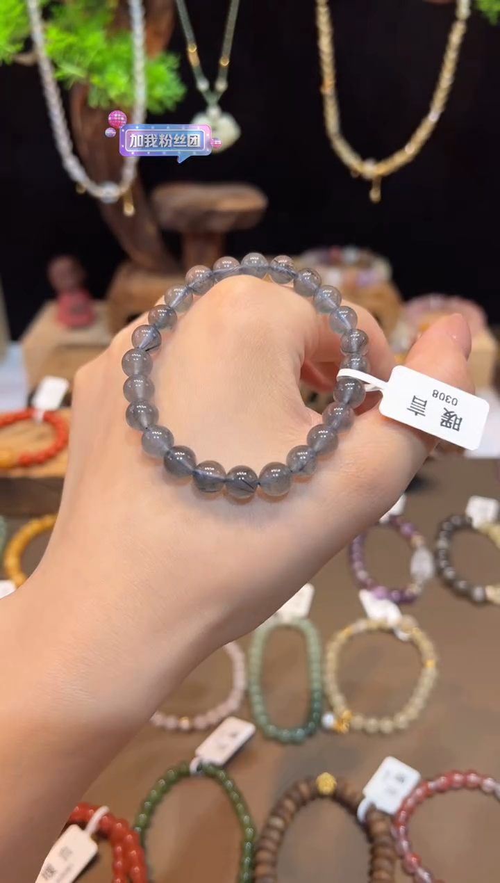 水晶手链未镶嵌手饰@@