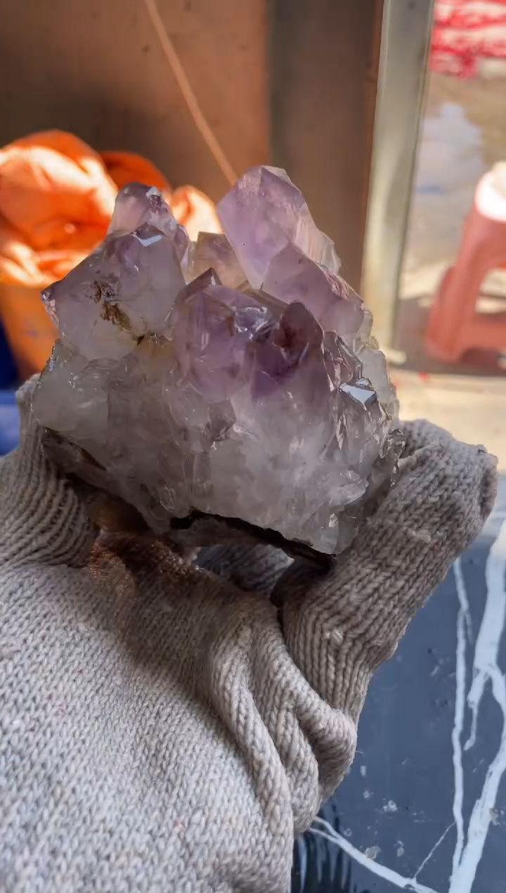 【闪购商品】紫晶原石未镶嵌天然紫水晶原石摆件