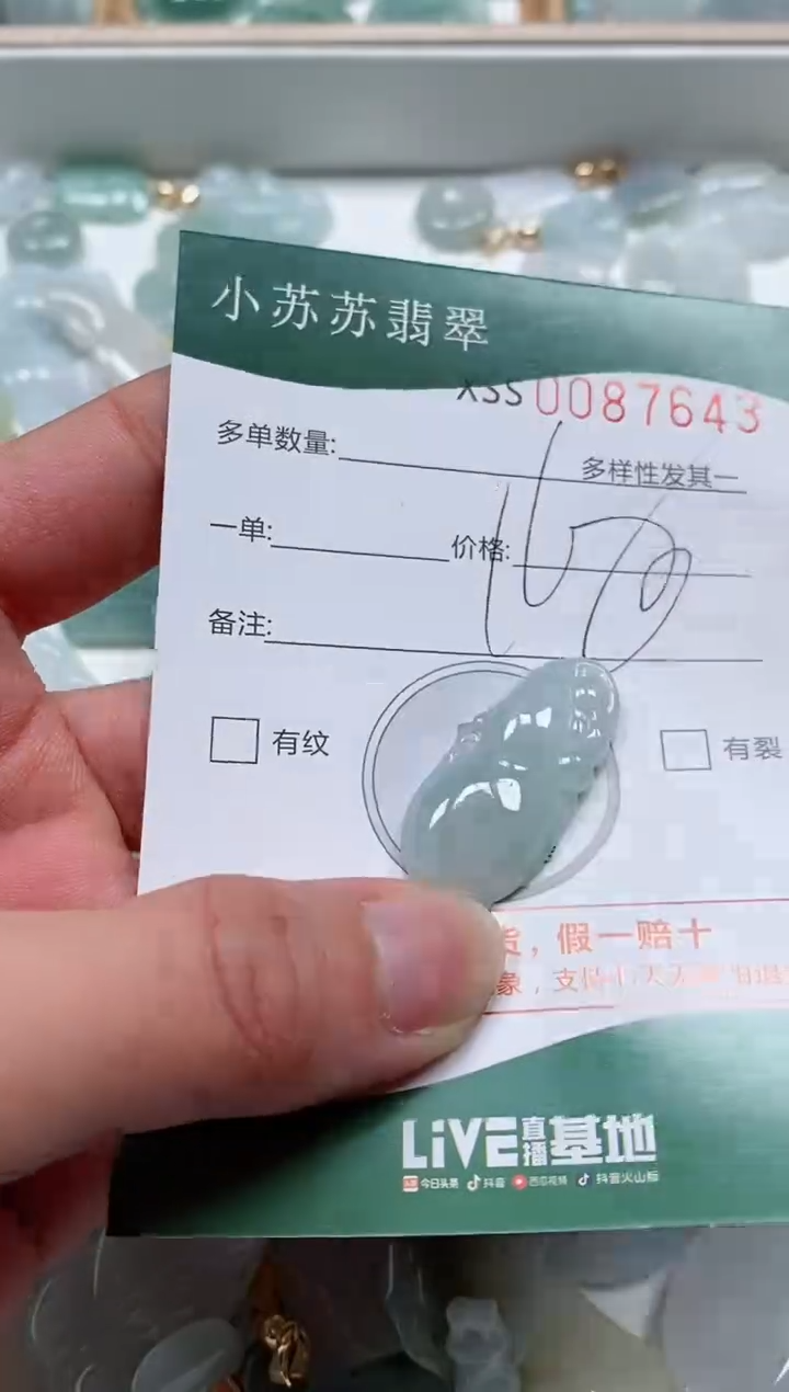 【闪购商品】翡翠颈饰未镶嵌闪购商品0087643