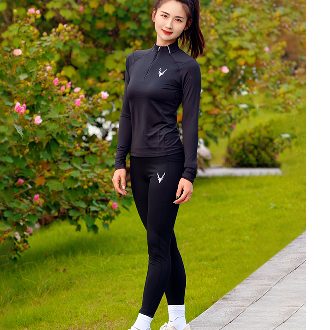 跟上羚羊【360°腰包口袋】加绒马拉松跑步运动压缩速干长裤男女款