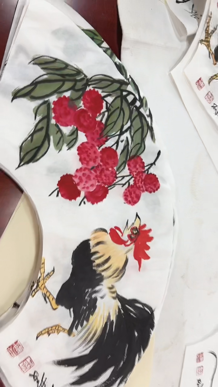 国画李火庆/国画/花鸟