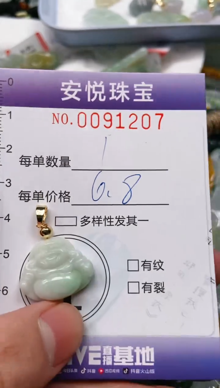 【闪购商品】翡翠颈饰未镶嵌闪购0091207