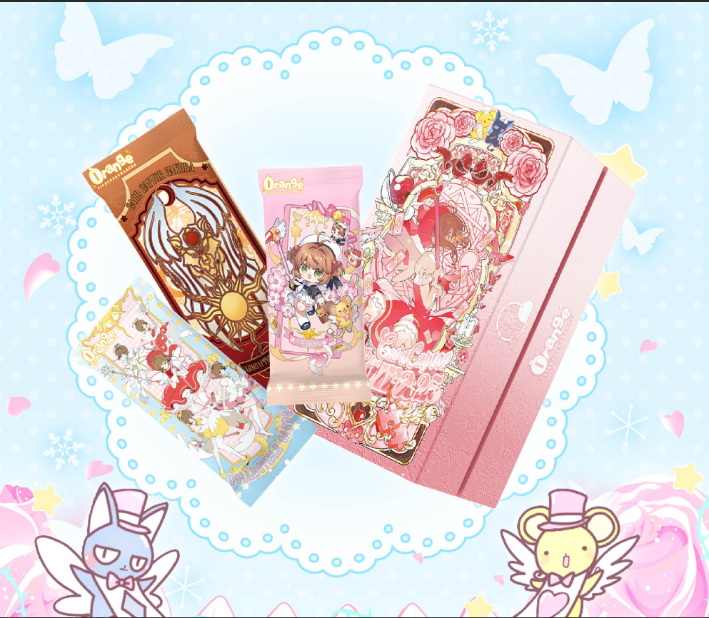 【新人关+灯多开】甜橙文创小樱魔卡少女樱国卡收藏卡新品【默代拆】