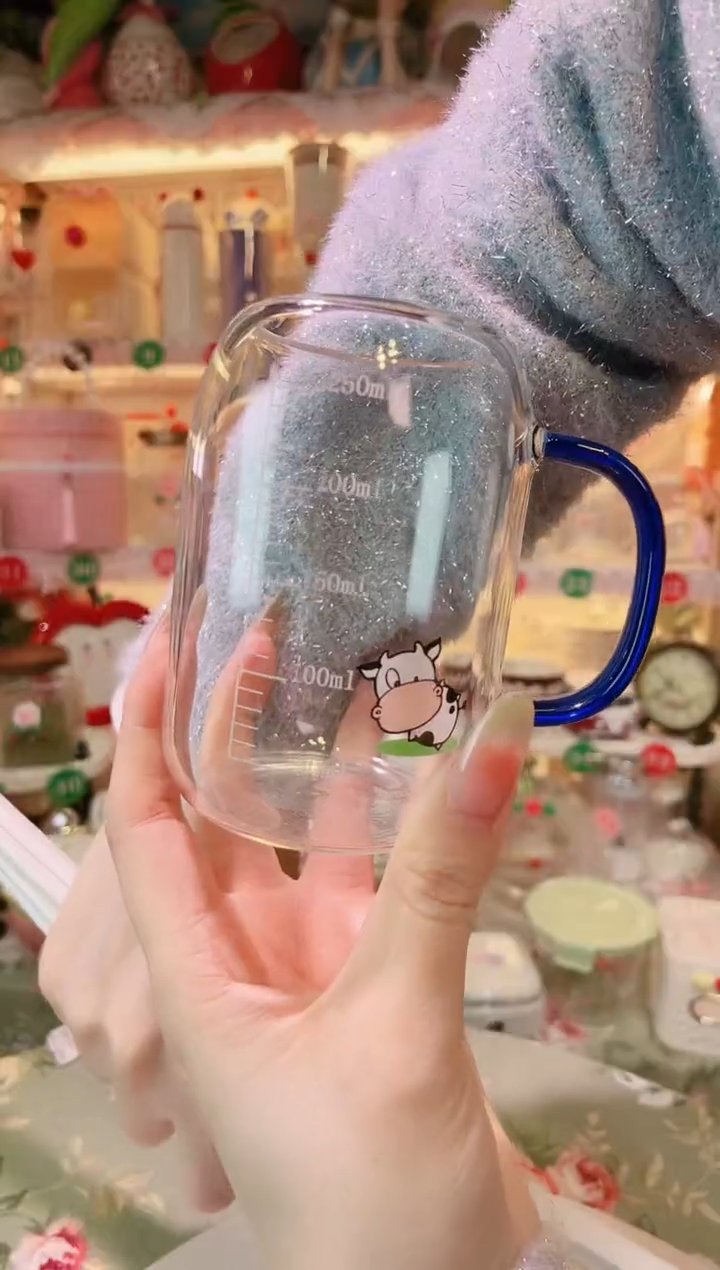 【闪购商品】摆件牛奶杯蓝色品质好，发货快，放心拍