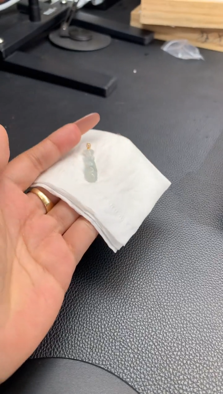 【闪购商品】翡翠颈饰银S925镶嵌翡翠