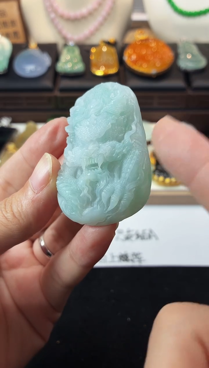 未镶嵌定制翡翠R****_3821毛货不退不换