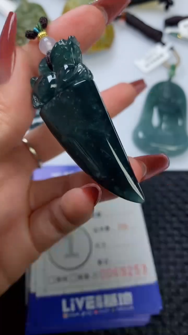 【闪购商品】翡翠颈饰未镶嵌1111111111111111