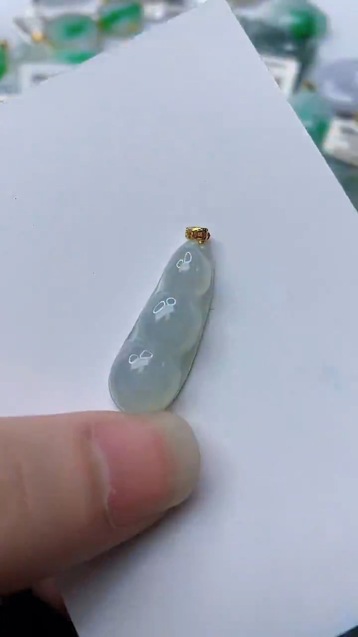 【闪购商品】翡翠颈饰18K金镶嵌15.........