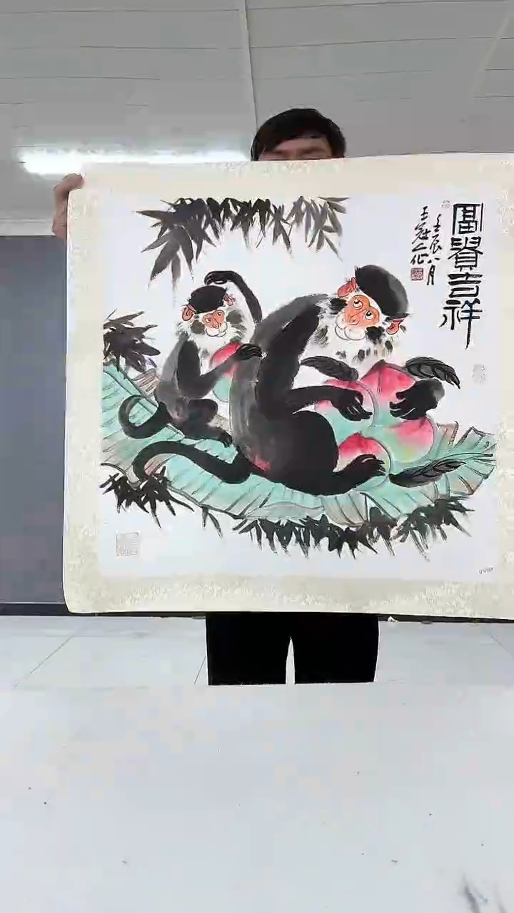 国画6写意花鸟-王冠人-4平尺