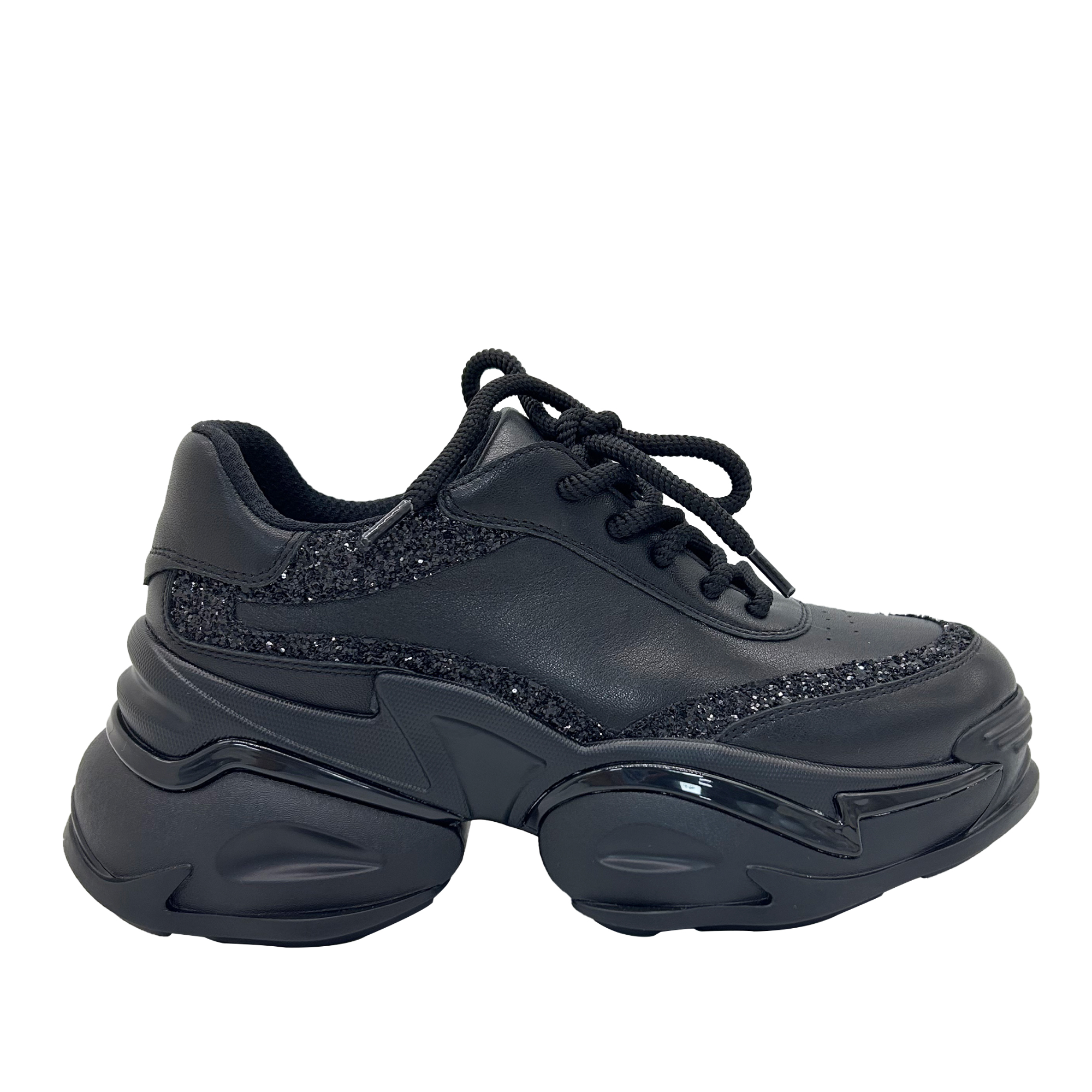 CHCH圆头增高老爹鞋春季0时尚休闲鞋百搭女士松糕鞋秋冬CP1B5521