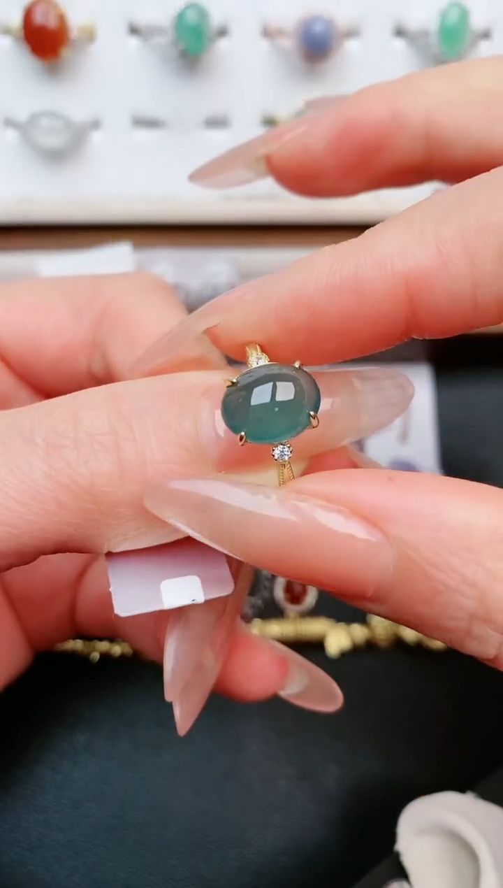 【闪购商品】翡翠戒指银S925镶嵌.....