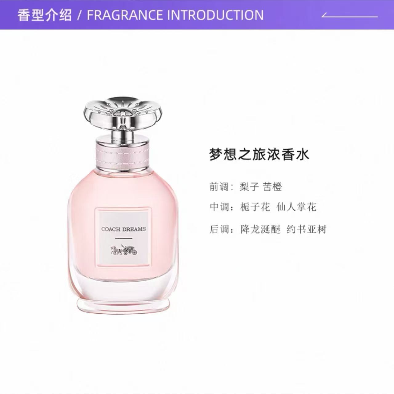 COACH/蔻驰梦想之旅女士香水 90ml