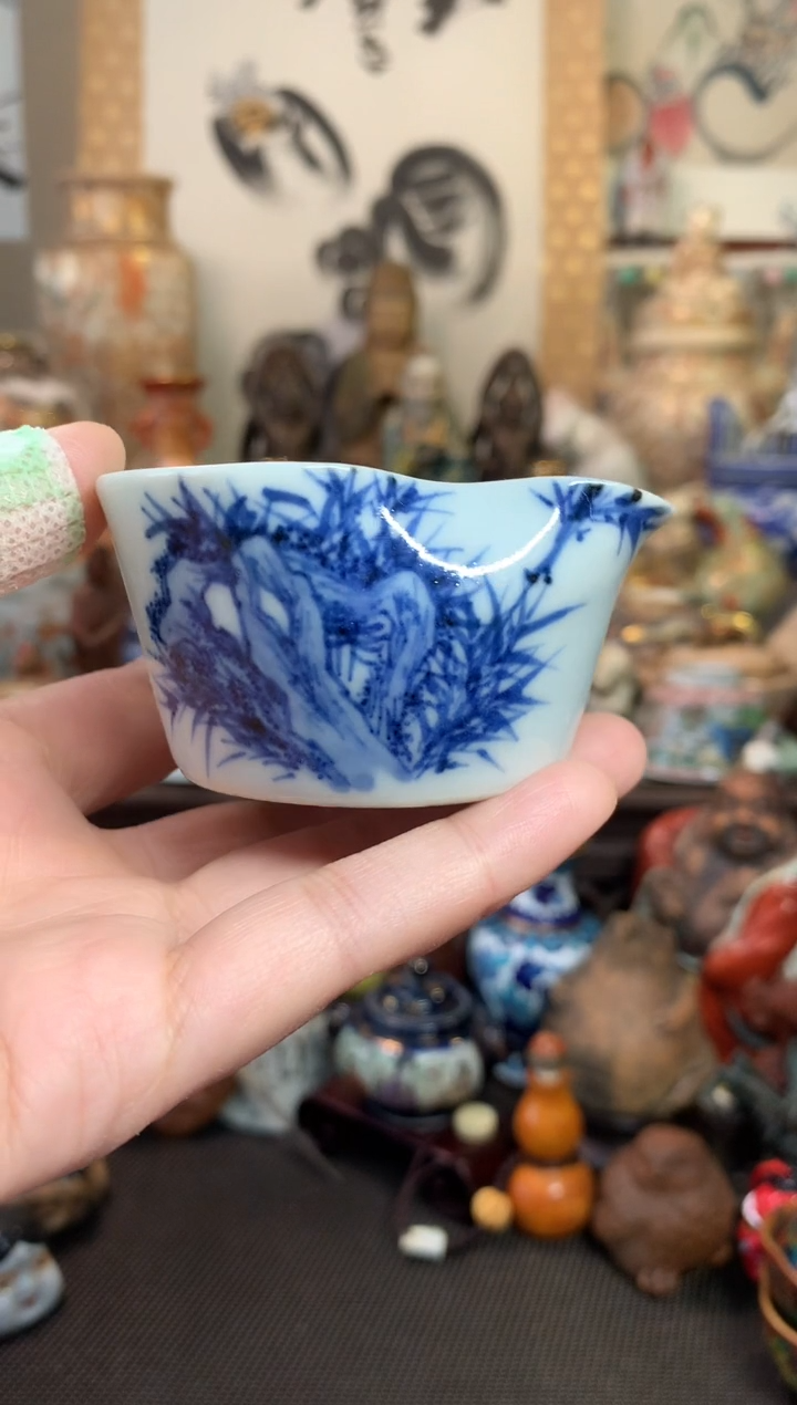茶道器陶瓷杯四号