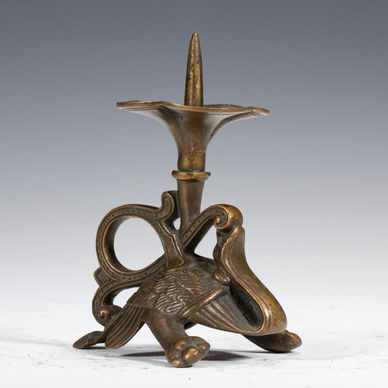 【程田文物】-铜-烛台250221-20