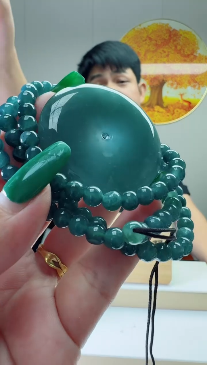 翡翠未镶嵌颈饰多样性随机发其一