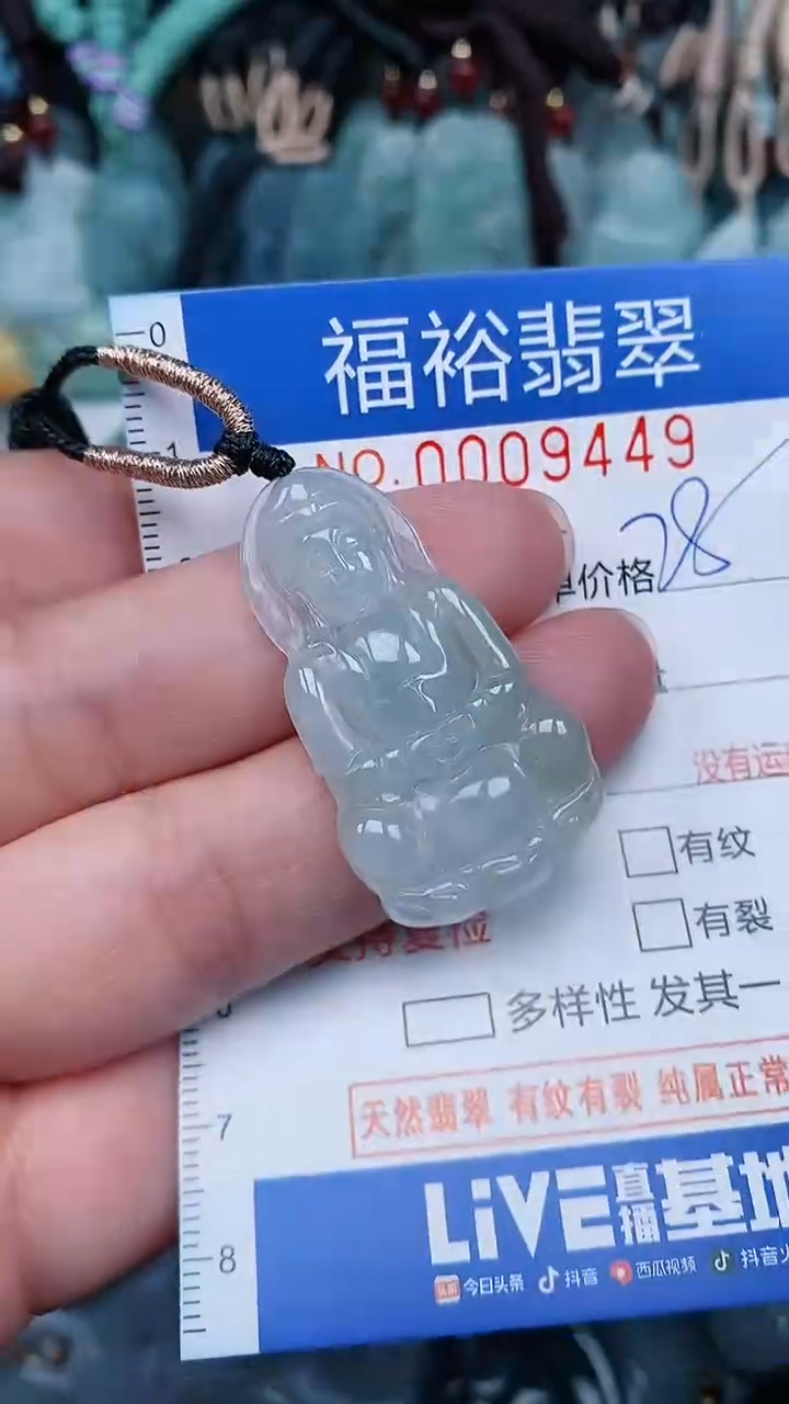 【闪购商品】翡翠颈饰未镶嵌...0009449