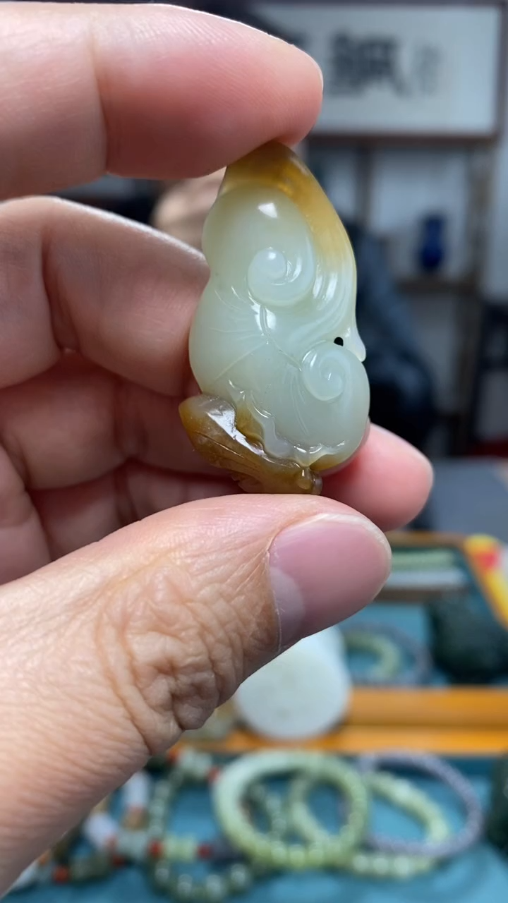 颈饰未镶嵌和田玉35