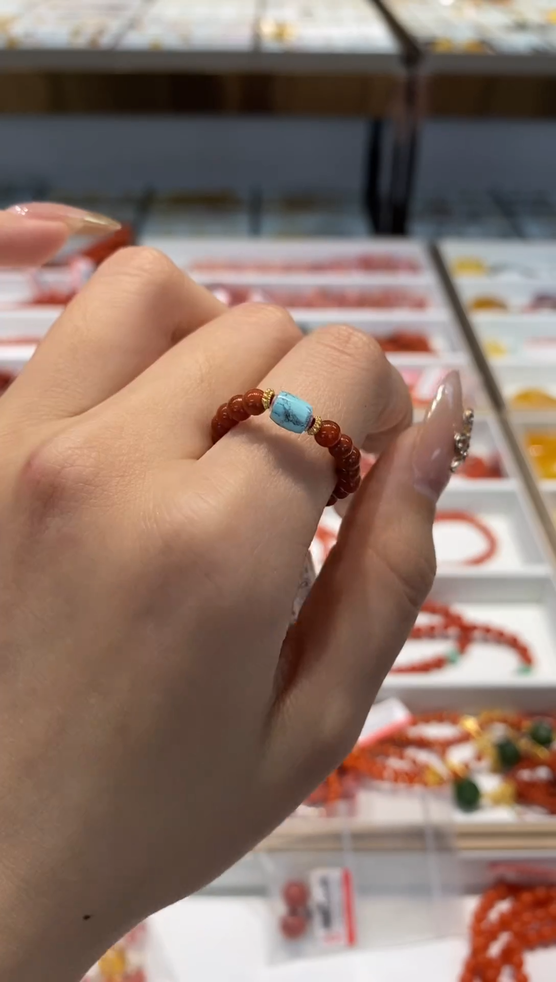 【闪购商品】南红玛瑙戒圈未镶嵌戒圈