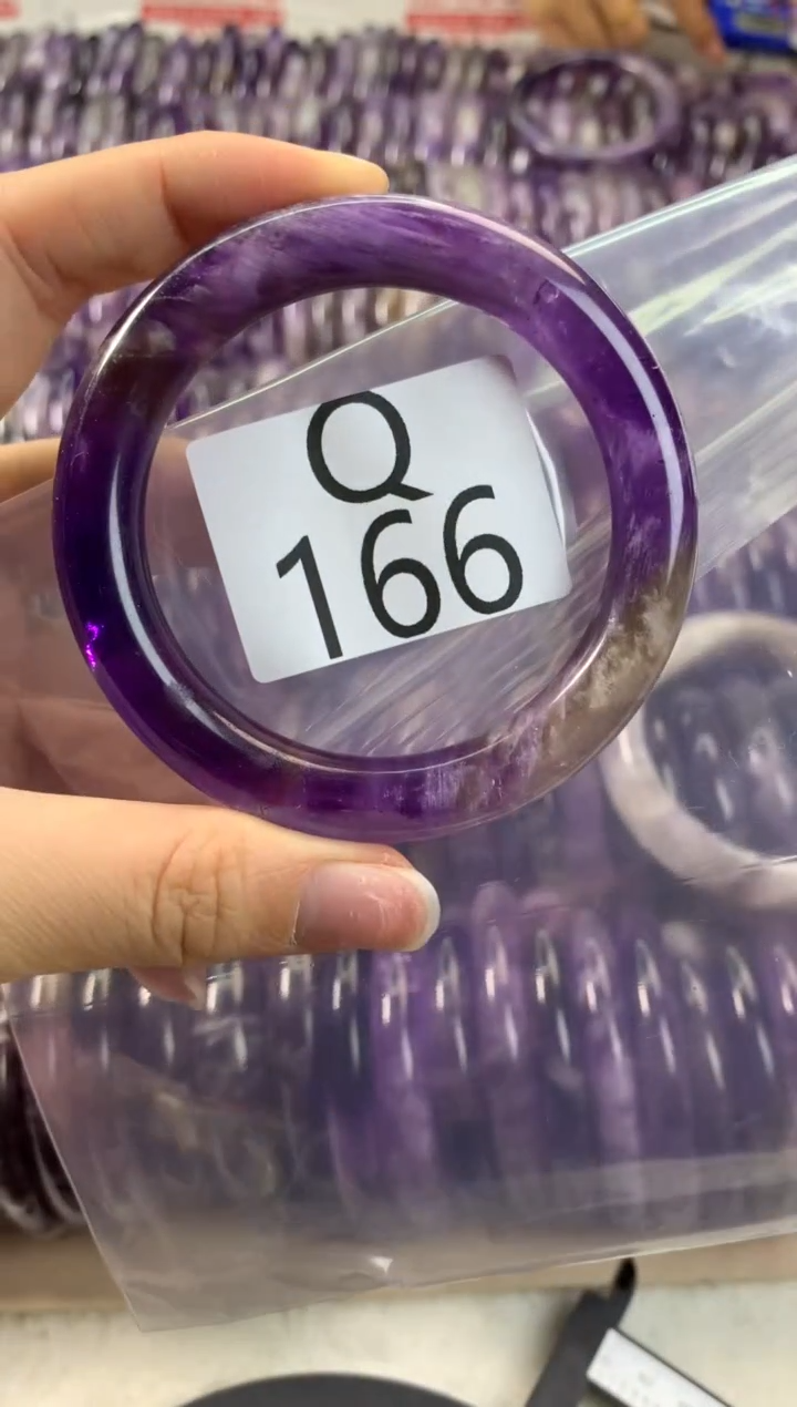 【闪购商品】水晶水晶手镯Q未镶嵌166-53