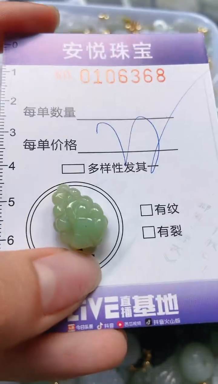 【闪购商品】翡翠颈饰未镶嵌闪购0106368