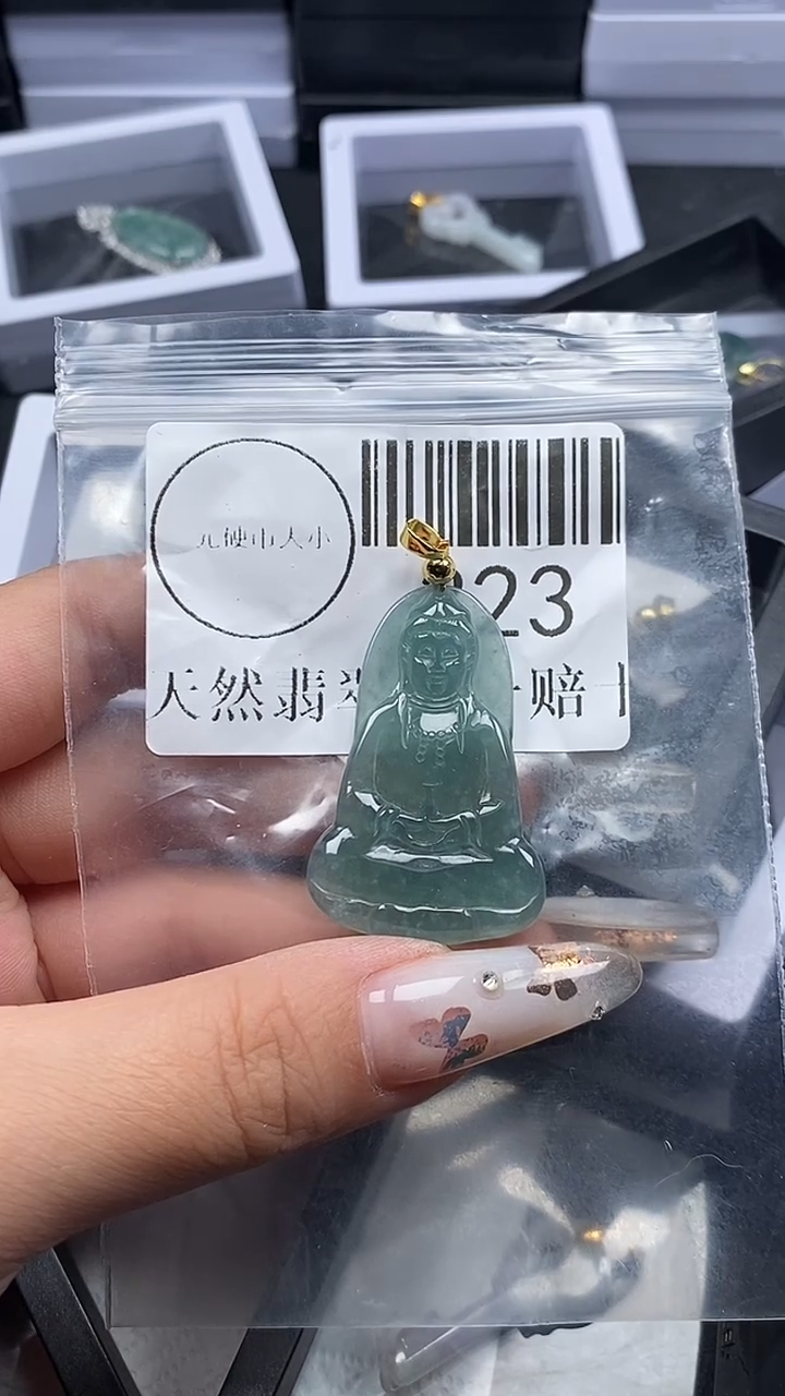 吊坠(不含链)未镶嵌翡翠323