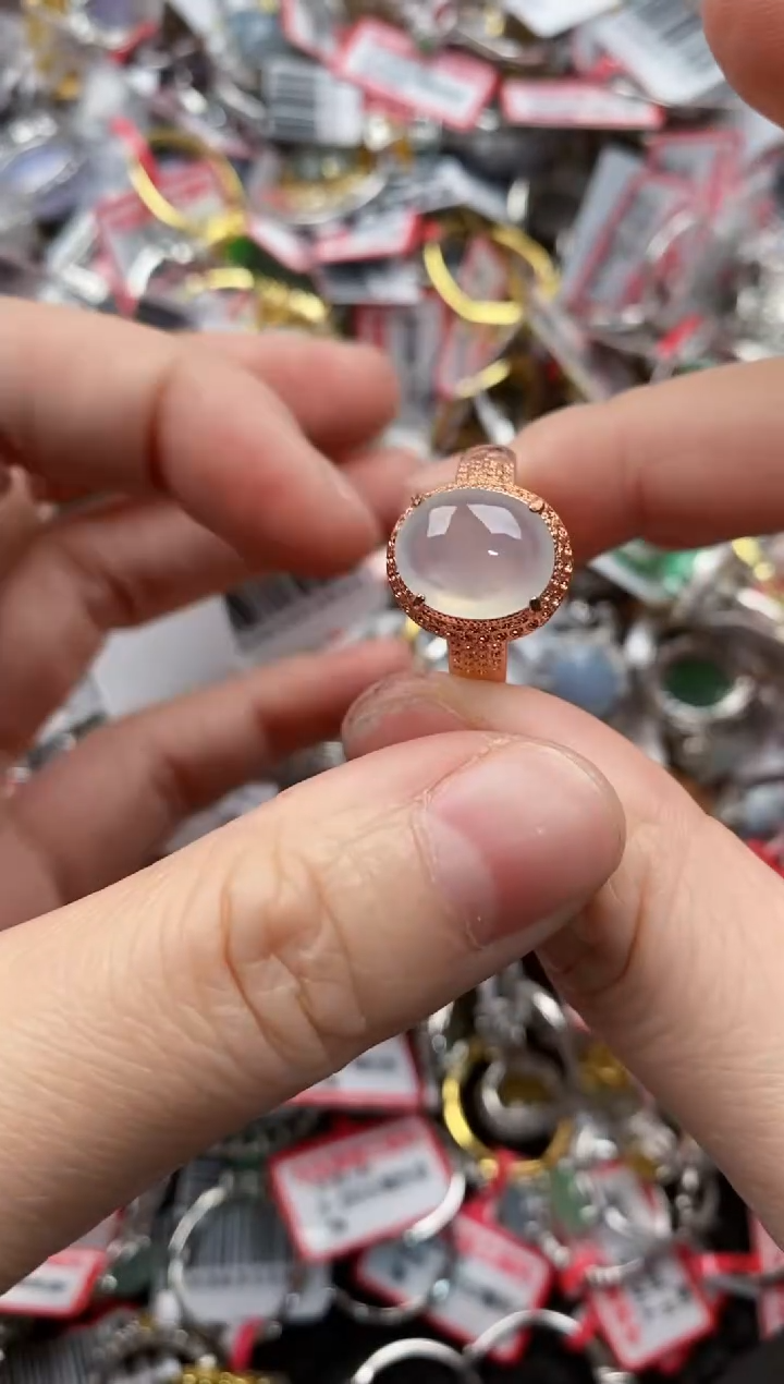 未镶嵌戒指翡翠222-----8