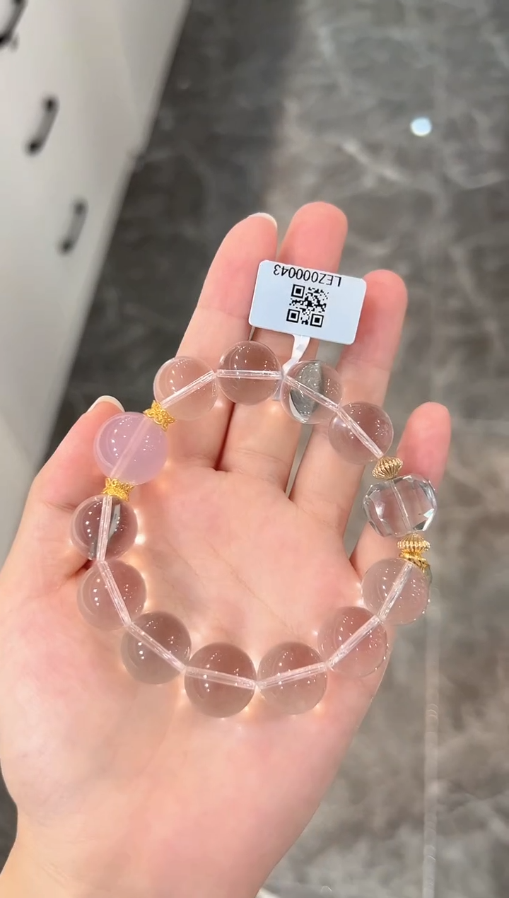 水晶手串未镶嵌手串