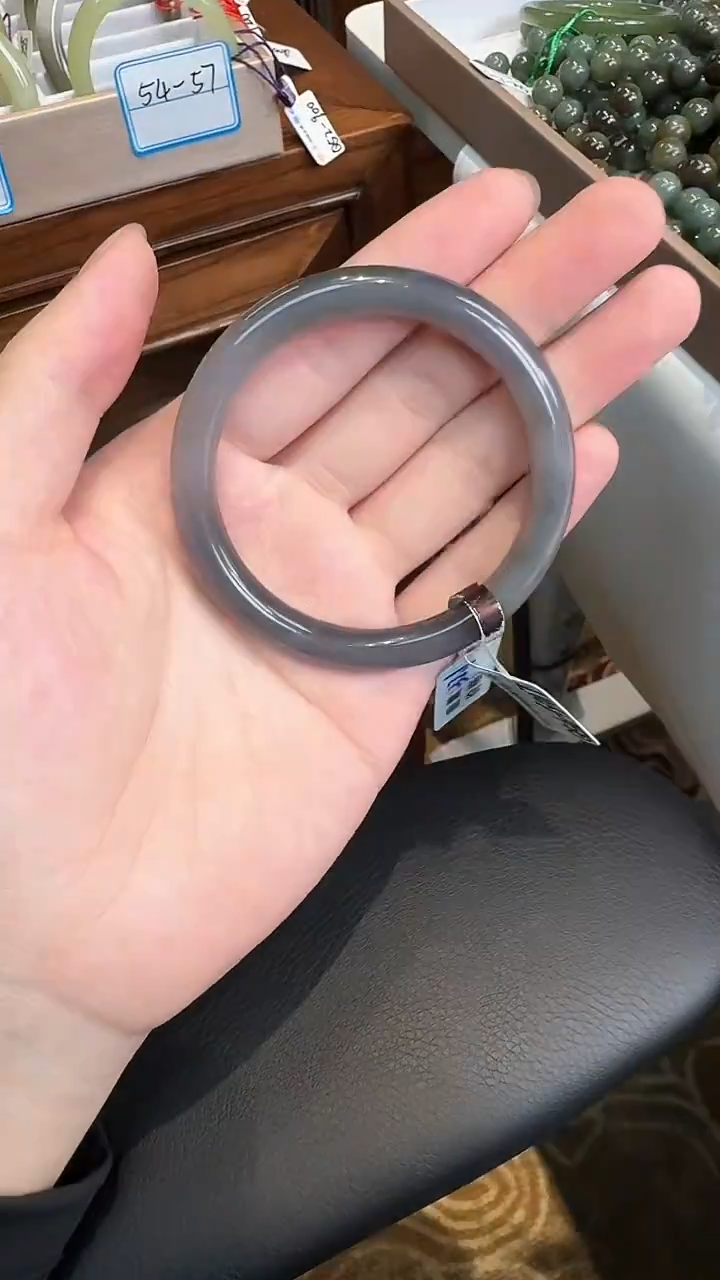 未镶嵌手镯和田玉56-ry117