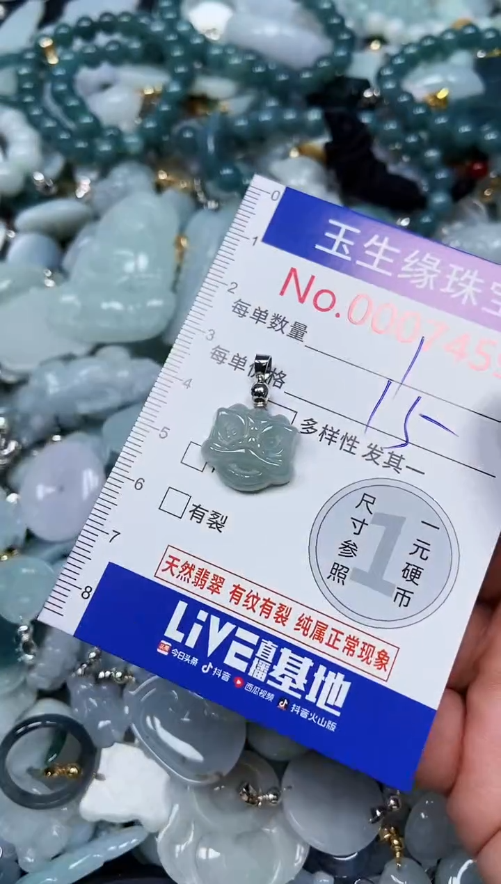 【闪购商品】翡翠颈饰未镶嵌闪购00007459