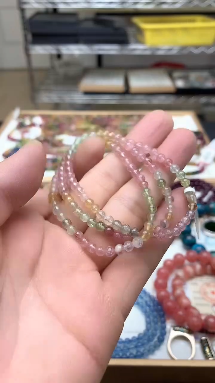 【闪购商品】碧玺手链未镶嵌手链124