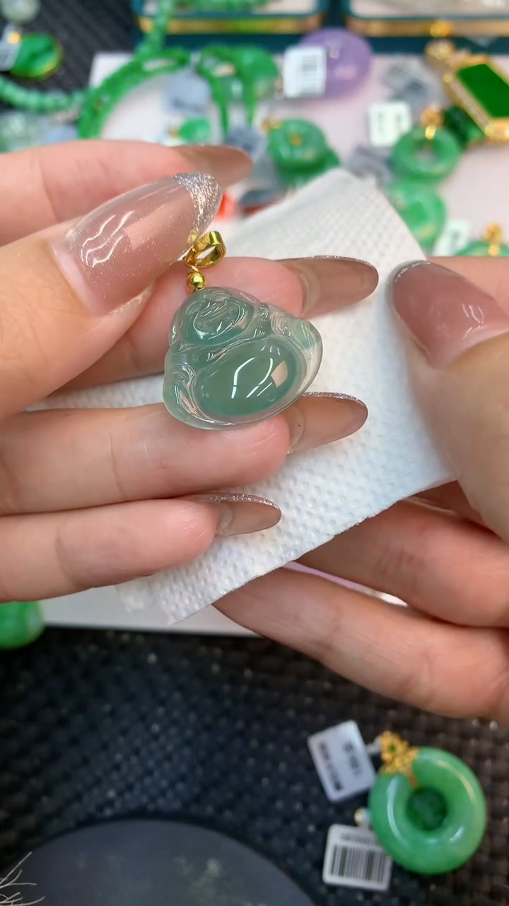 颈饰未镶嵌翡翠1