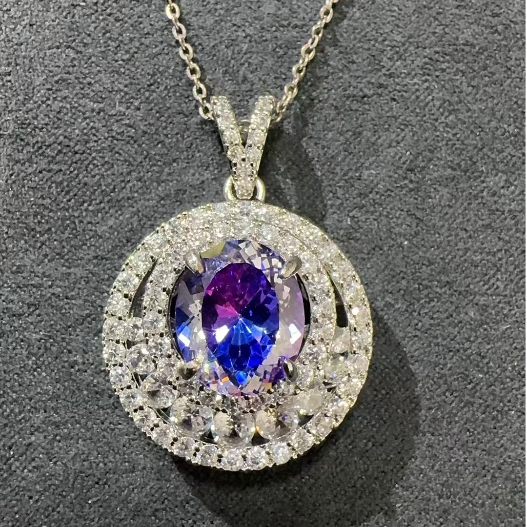 福玺甄选多色圆白吊坠53