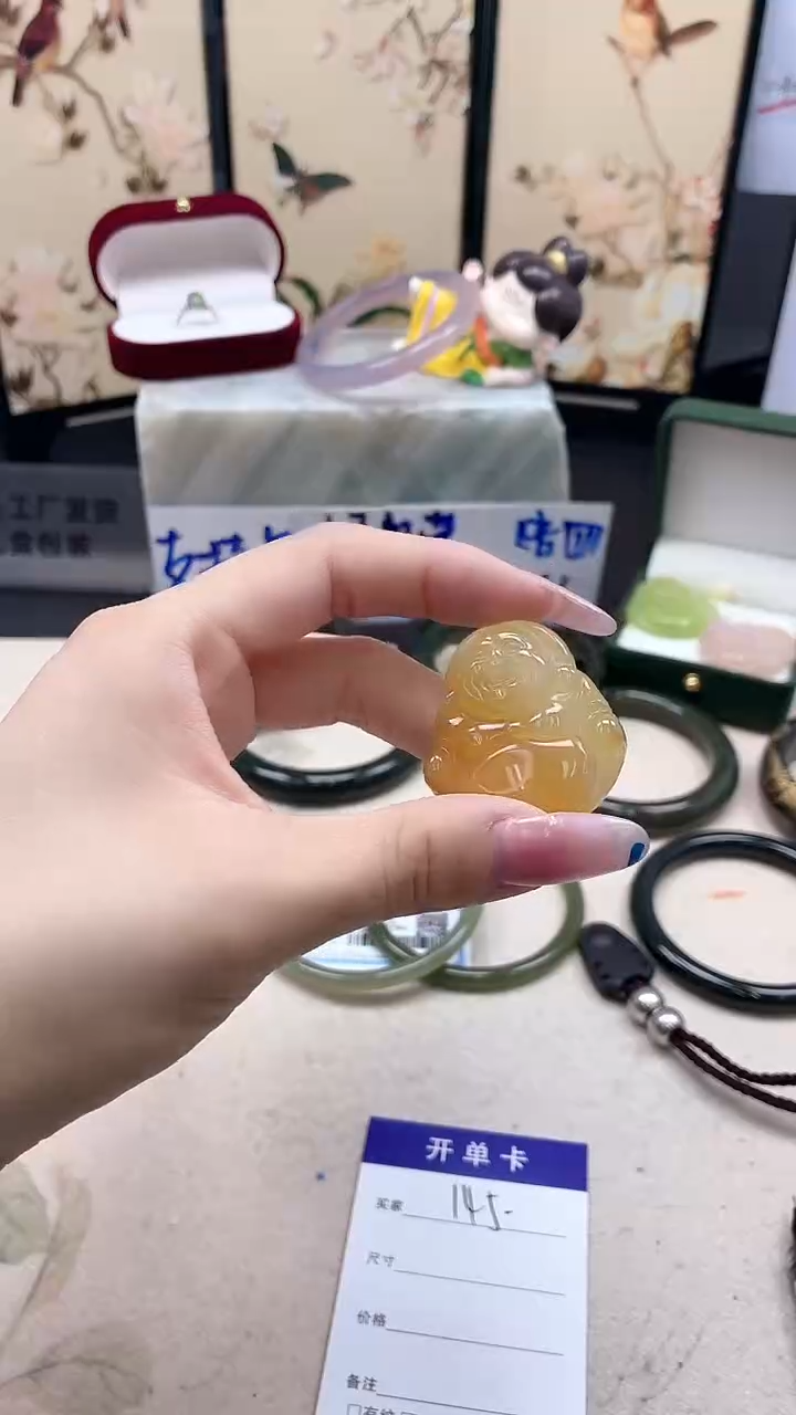 石英质玉手镯未镶嵌145/佛公