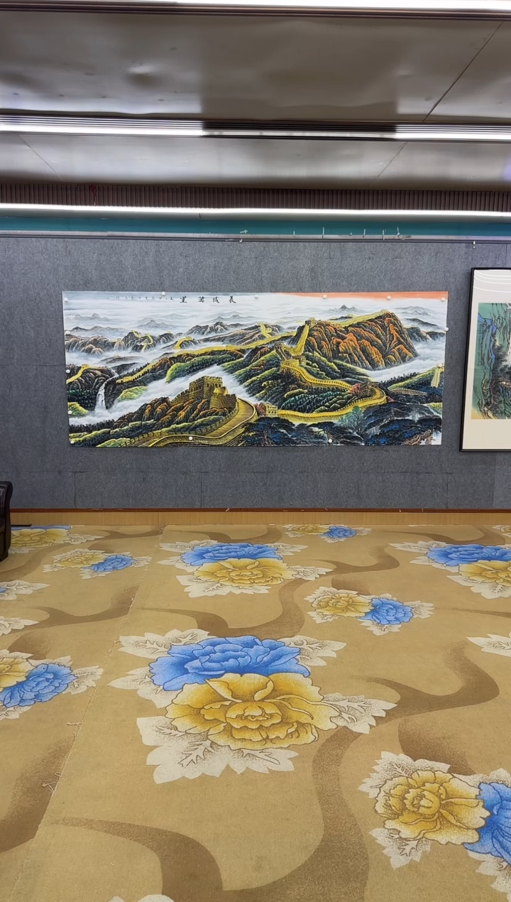 绘画Y-王红兵-大丈二-山水画