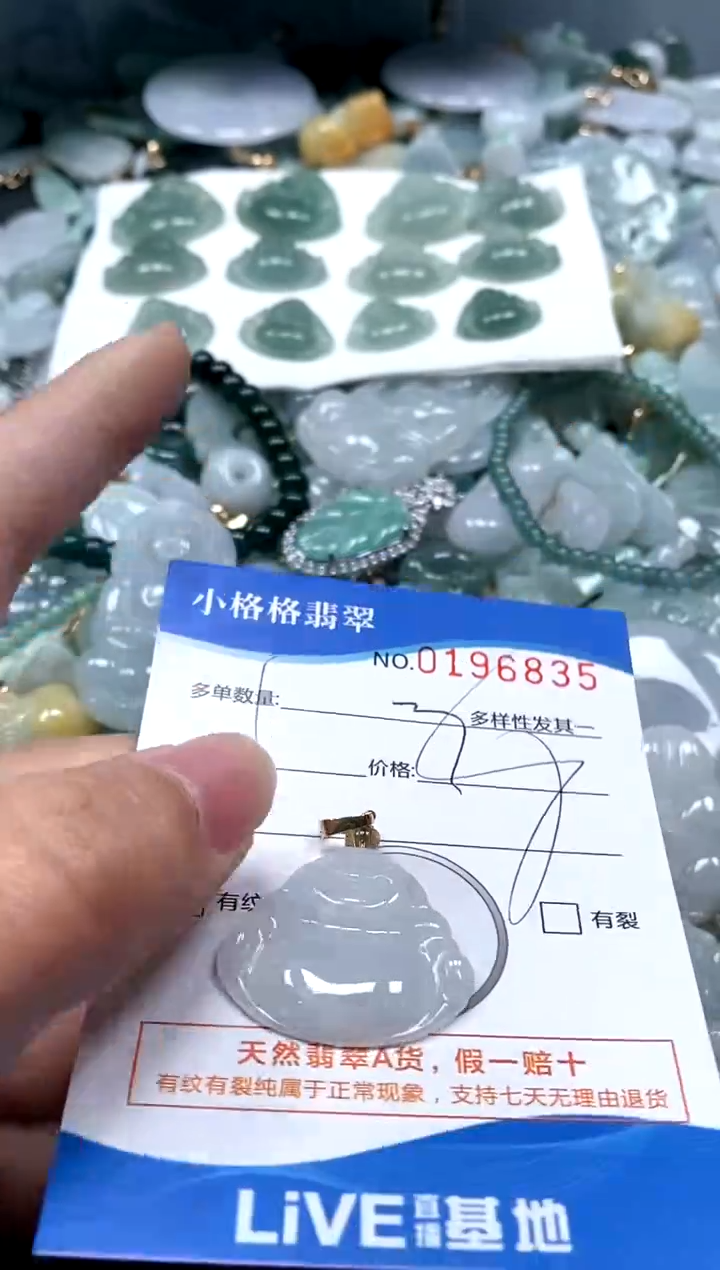 【闪购商品】翡翠颈饰未镶嵌闪购商品0196835